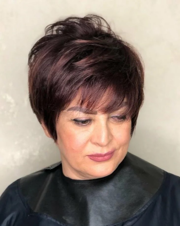 stylish haircuts for women over 50 years old - Home Bio