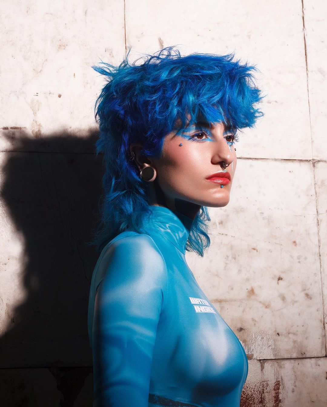 Blue hair: 40 ideas that will emphasize individuality and sense of style