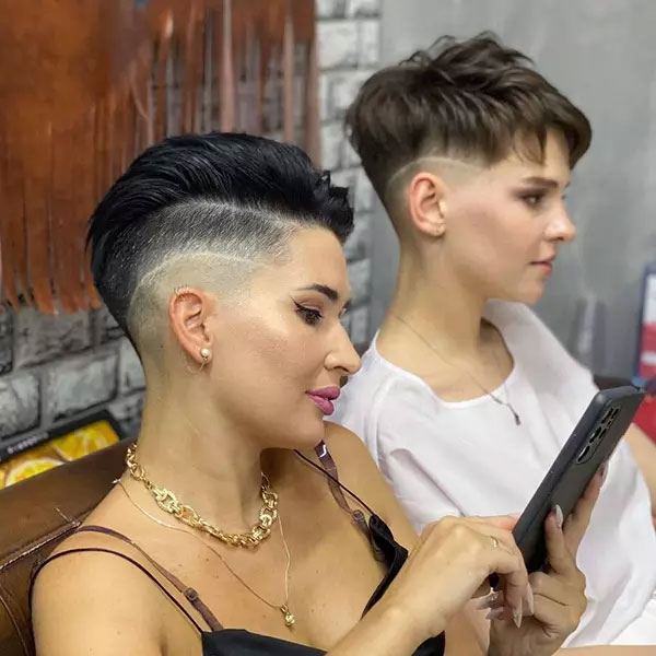 20 Elegant pixie haircut with shaved sides for a bold look | Home Bio